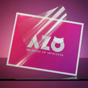 Impressão com Plastificação