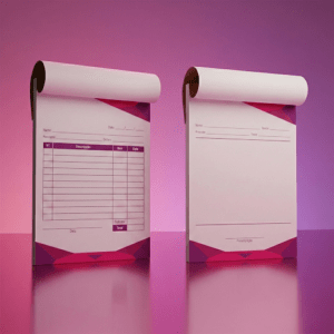 Blocos, Recibos, Receituários